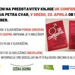 Predstavitev knjige UK Confidential avtorja Petra Cvara