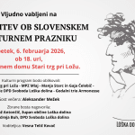 Prireditev ob slovenskem kulturnem prazniku