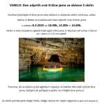 Dan odprtih vrat Križne jame za občane 3 občin