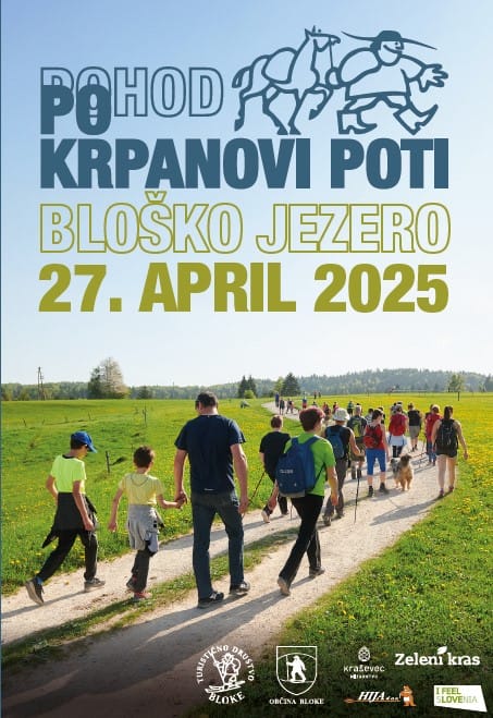 Pohod po Krpanovi poti: Bloško jezero