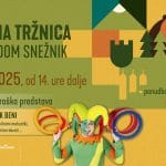 Mesečna tržnica pri gradu Snežnik