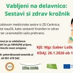 Delavnica: Sestavi si zdrav krožnik