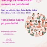 Srečanje za nosečnice in mamice na porodniški