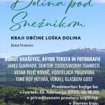 Predstavitev knjige Dolina pod Snežnikom