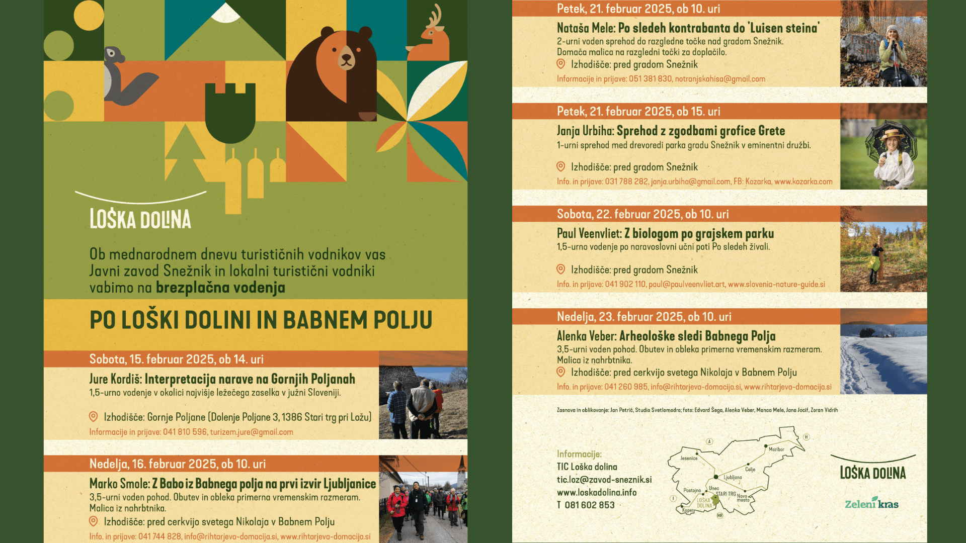 Dan turističnih vodnikov: Po sledeh kontrabanta do 'Luisen steina'