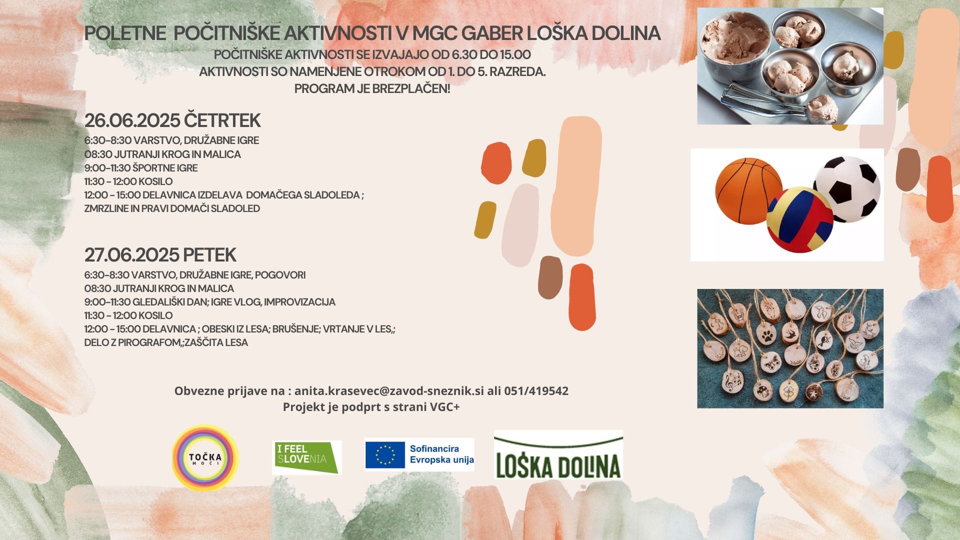 POČITNIŠKI PROGRAM