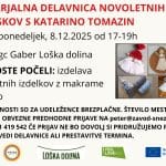 Ustvarjalna delavnica novoletnih okraskov s Katarino Tomazin