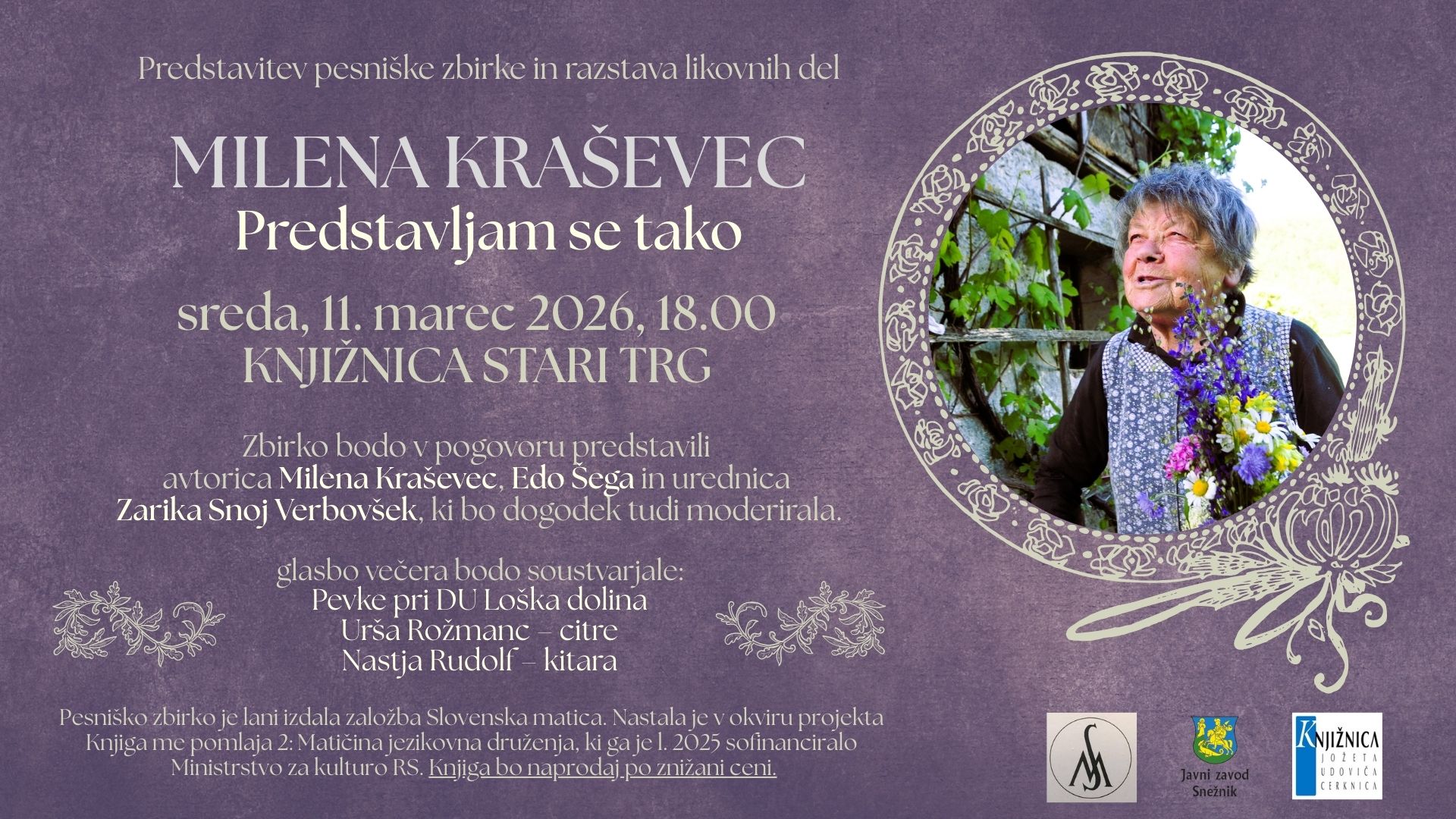 Milena Kraševec-vabilo