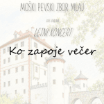 Koncert moškega pevskega zbora Mlaj