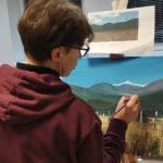 Letna razstava likovnega izobraževanja Loška dolina