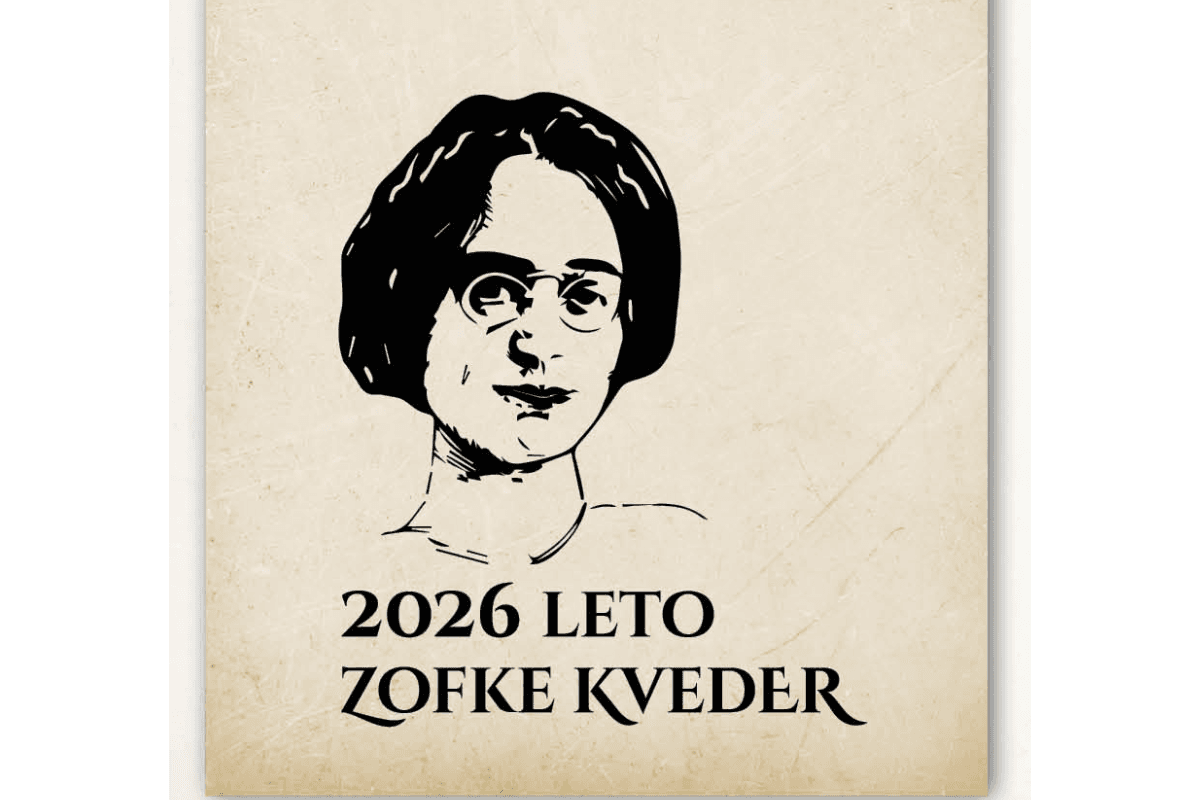 Odprtje zunanje panojske razstave o Zofki Kveder