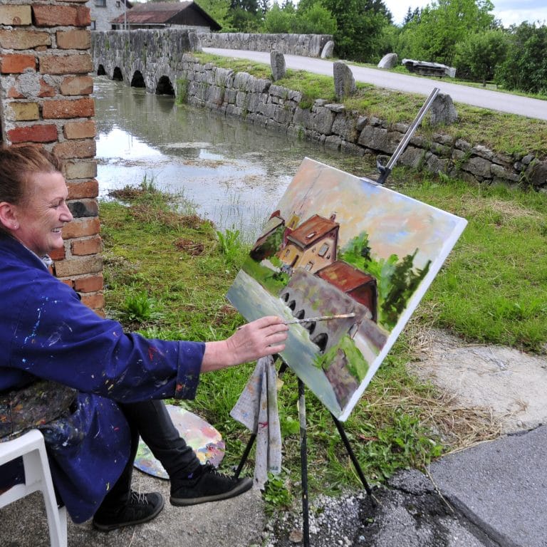 Slikarka_foto Edvard Šega, 2024