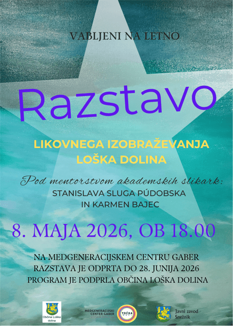 razstava likovnega izobraževanja