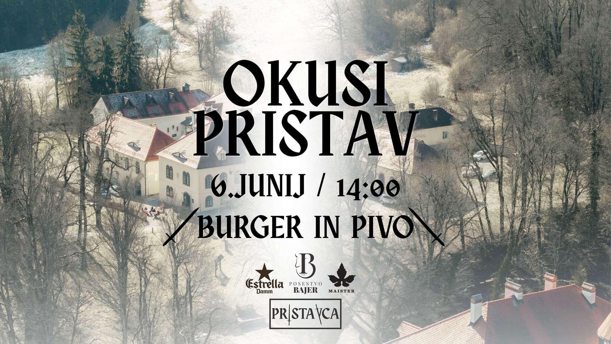 Okusi pristav: burger in pivo