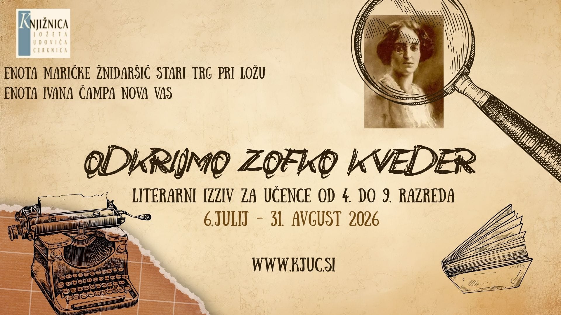 ODKRIJMO ZOFKO KVEDER