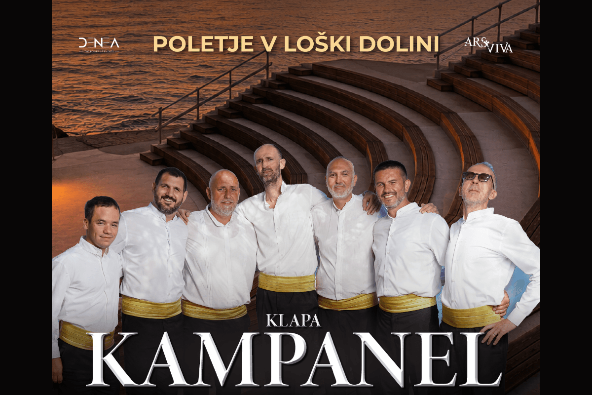Poletje v Loški dolini: Klapa Kampanel