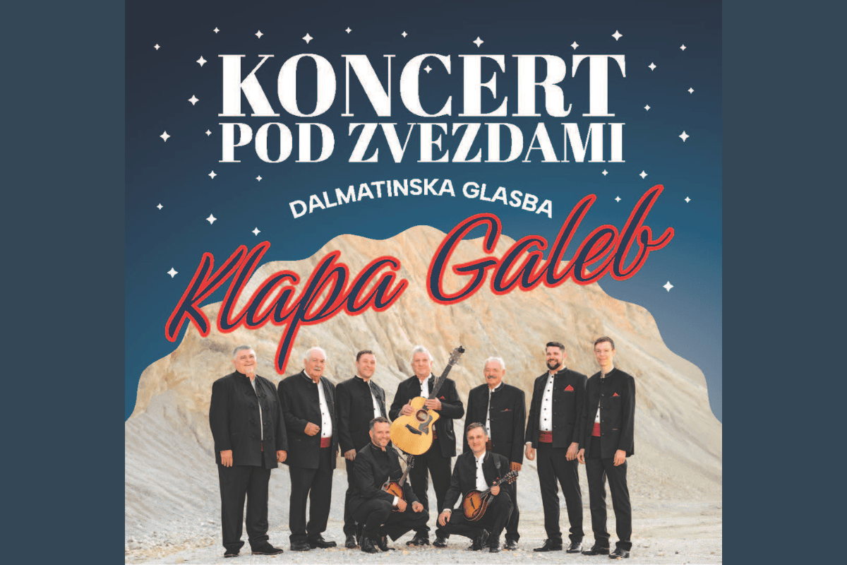 Koncert pod zvezdami: Klapa Galeb