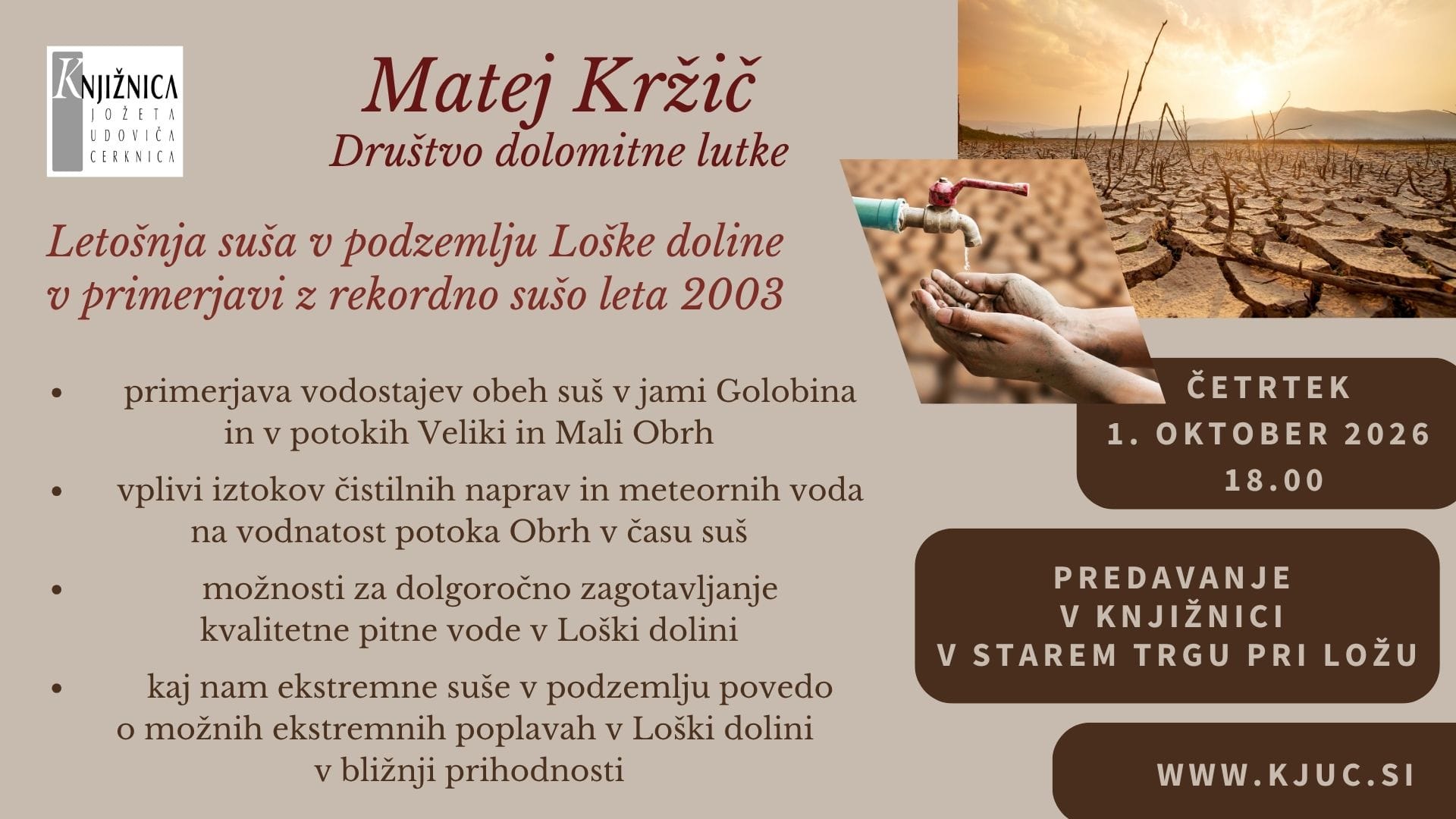 Suša v Loški dolini